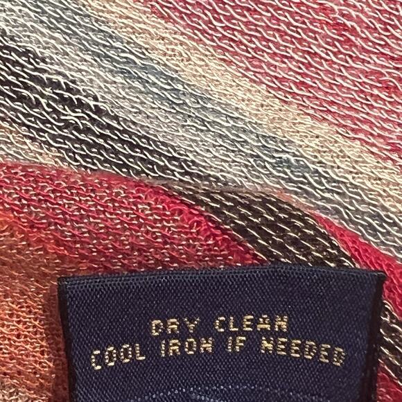 Polo Ralph Lauren Women's Western Aztec Tunic Top Red Striped Small Short Sleeve - Picture 10 of 12